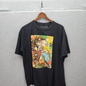 Toilet-Bound Hanako-Kun Black Graphic T-Shirt XL 100% Cotton Anime Manga Design
